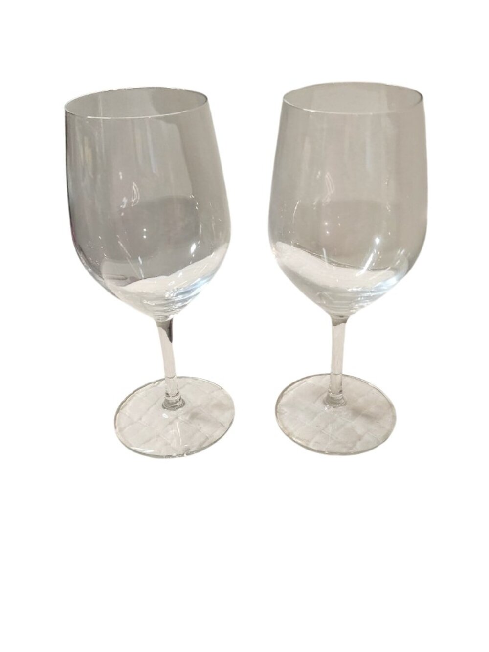 Stolzle Lausitz Fine Crystal 8.5” Tall Wine Glass Sheer Elegance Signed 16 oz.
